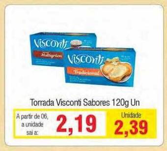 Spani Atacadista Torrada Visconti Sabores oferta