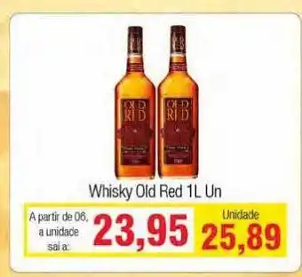 Spani Atacadista Whisky Old Red oferta