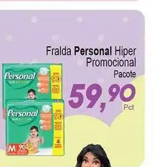 Fralda Personal Hiper Promocional