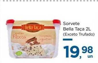 Super São Luiz Sorvete Bella Taça oferta
