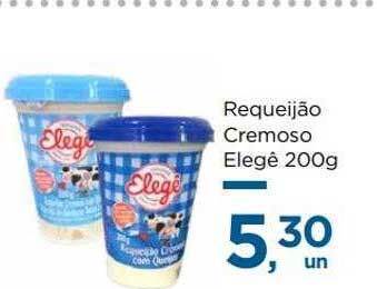 Super São Luiz Requeijão Cremoso Elegê oferta