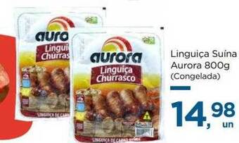 Super São Luiz Linguiça Suina Aurora oferta