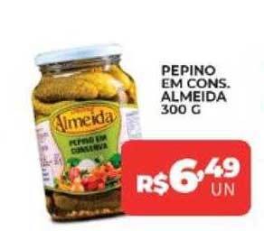 Supermercados Myatã Pepino Em Cons. Almeida oferta