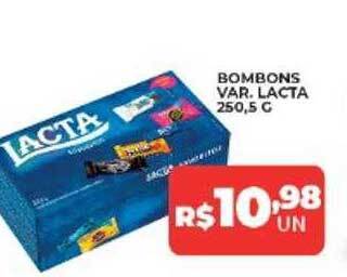 Supermercados Myatã Bombons Var. Lacta oferta