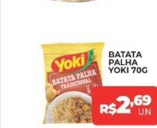 Supermercados Myatã Batata Palha Yoki oferta