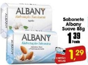 Sabonete Albany Suave 85g