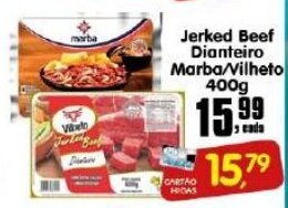 Jerked Beef Dianteiro Marba/ Vilheto 400g