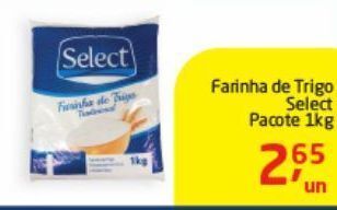 Tenda Atacado Farinha de trigo select kg oferta