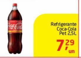 Tenda Atacado Refrigerante coca-cola 2.5l oferta