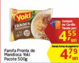 Tenda Atacado Farofa pronta yoki 500g oferta