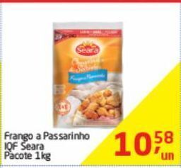 Tenda Atacado Frango a passarinho seara kg oferta