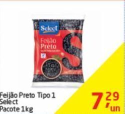 Tenda Atacado Feijão preto select kg oferta