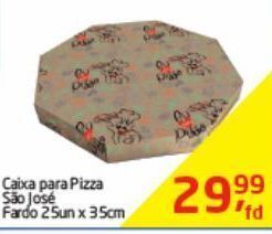 Tenda Atacado Caixa para pizza são josé oferta