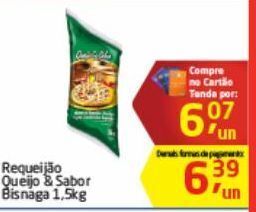 Requeijão queijo & sabor 1.5kg
