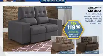 Estofado retratil malibu