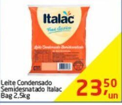 Tenda Atacado Leite condensado italac 2.5kg oferta