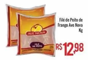 Filé de peito de frango ave nova kg