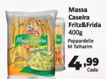 Massa caseira fritz&frida 400g