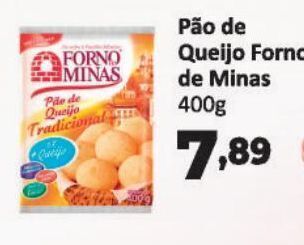Peruzzo Pão de queijo forno de minas 400g oferta