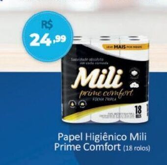 Peruzzo Papel higiênico mili prime comfort oferta