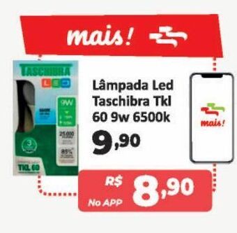 Lâmpada led taschibra