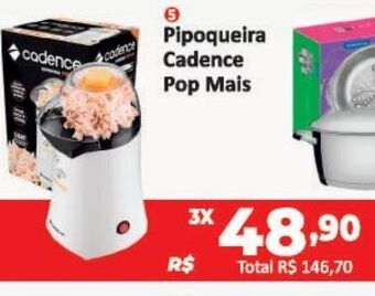 Pipoqueira cadence pop mais