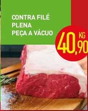 Calvo Atacadista Contra file Plena peca a vacuo 1kg oferta