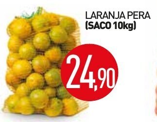 Calvo Atacadista Laranja Pera saco 10kg oferta