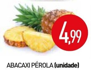 Calvo Atacadista Abacaxi Perola unidade oferta