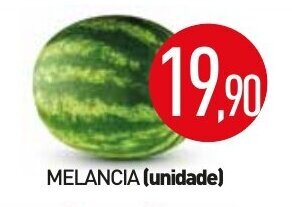 Calvo Atacadista Melancia unidadde oferta