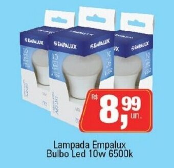 Lampada Empalux Bulbo Led 10W 6500k