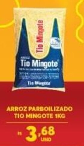 Atacadão Centro Sul Arroz Parbolizado Tio Mingote 1kg oferta