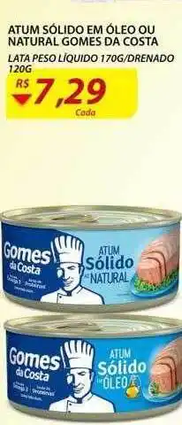 Assaí Atacadista Atum Sólido Em óleo Ou Natural Gomes Da Costa oferta