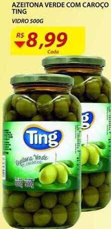 Assaí Atacadista Azeitona Verde Com Caroço Ting oferta