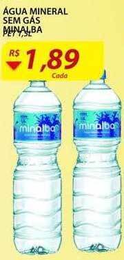 Assaí Atacadista Agua Mineral Sem Gas Minalba 1.5l oferta