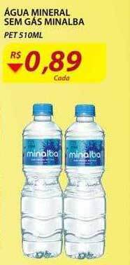 Assaí Atacadista Agua Mineral Sem Gas Minalba 510ml oferta