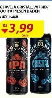 Assaí Atacadista Cerveja Cristal Witbier Ou Ipa Pilsen Baden oferta