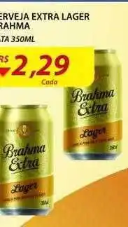 Assaí Atacadista Cerveja Extra Lager Brahma oferta