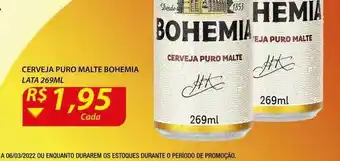 Assaí Atacadista Cerveja Puro Malte Bohemia oferta