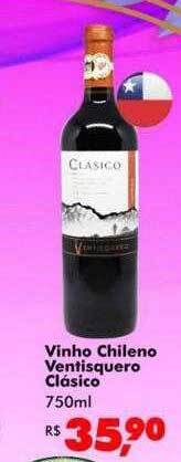 Big Box Vinho Chileno Ventisquero Clásico oferta