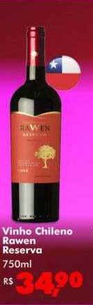 Big Box Vinho Chileno Rawen Reserva oferta