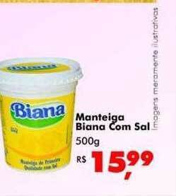 Manteiga Biana Com Sal