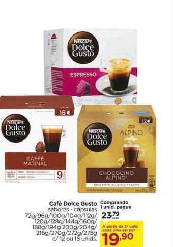 Carrefour Café Dolce Gusto oferta