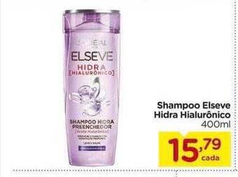 Carrefour Shampoo Elseve Hidra Hialurônico oferta
