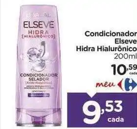 Carrefour Condicionador Elseve Hidra Hialurônico oferta