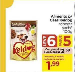 Carrefour Alimento P Cães Keldog Leve 6 Pague 5 oferta