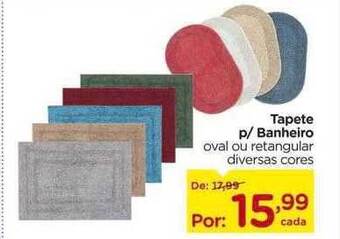 Carrefour Tapete P Banheiro oferta