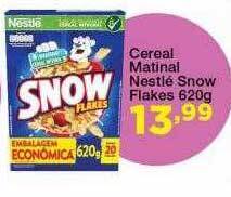 Chama Supermercados Cereal Matinal Nestlé Snow Flakes oferta