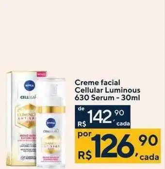 Drogaria Coop Creme Facial Cellular Luminous 630 Serum oferta