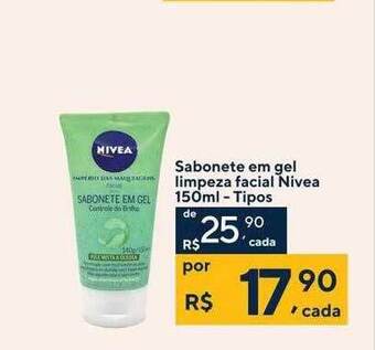 Drogaria Coop Sabonete Em Gel Limpeza Facial Nivea Tipos oferta
